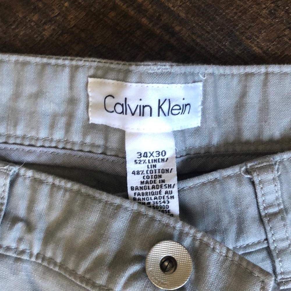 Calvin Klein men’s light gray pants - Picture 2 of 4